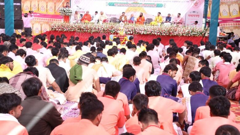 શક્તિપીઠ અંબાજી ખાતે ૩૪મી રાજ્યસ્તરીય શાસ્ત્રીય સ્પર્ધાનો ભવ્ય શુભારંભ કરાયો